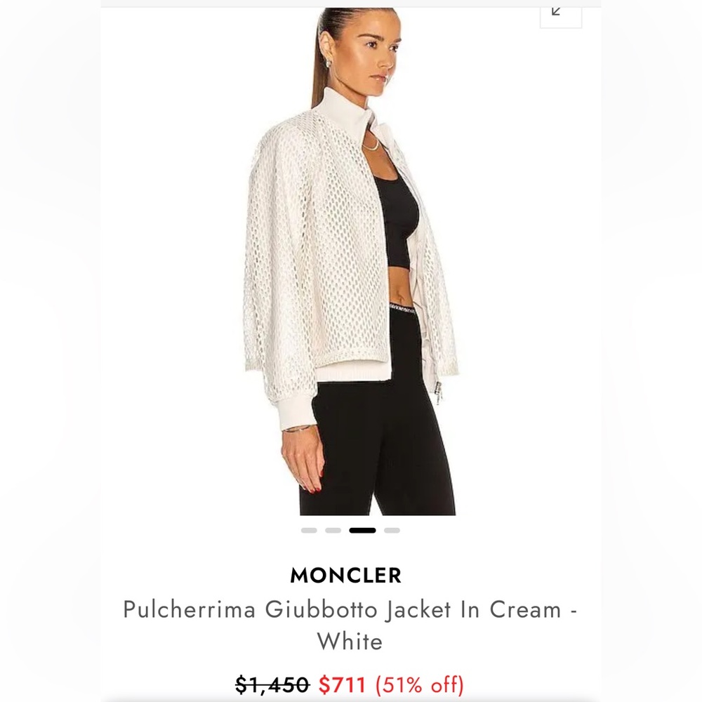Moncler white Jacket - Picture 3 of 8